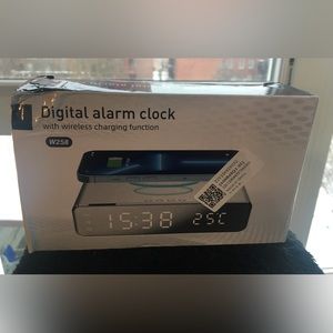 Digital Alarm Clock with Phone Charger